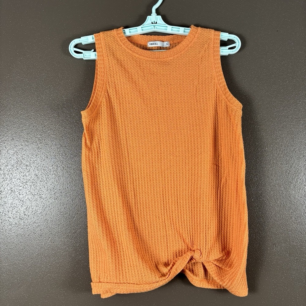Miholl Womens Shirt Sz S Small Tank Top Sleeveless Solid Comfort Excellent